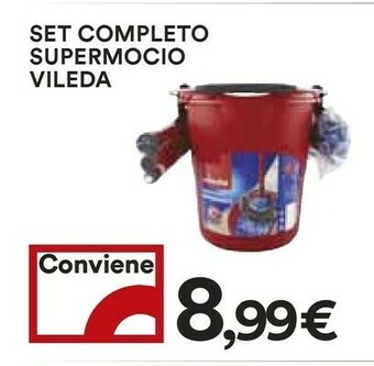 Coop Vileda Set Completo Supermocio offerta