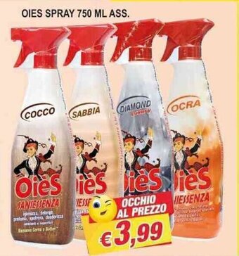 Maury's OIES SPRAY 750 ML ASS. offerta