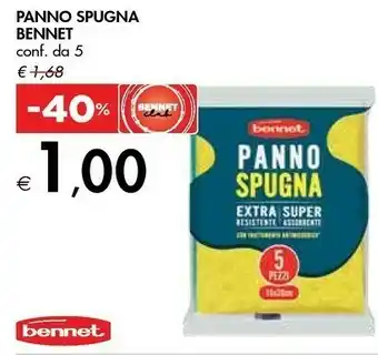 Bennet Panno Spugna offerta