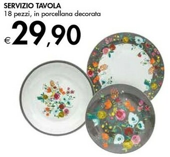 Bennet Servizio Tavola offerta