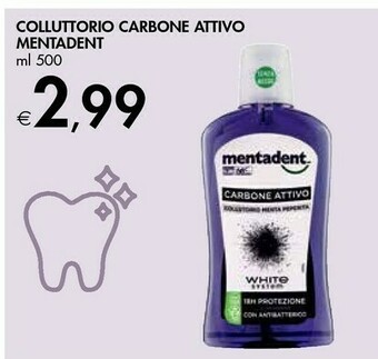 Bennet Mentadent Colluttorio Carbone Attivo offerta
