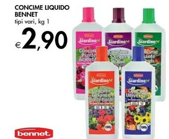 Bennet Concime Liquido offerta