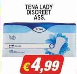 Maury's TENA LADY DISCREET ASS. offerta