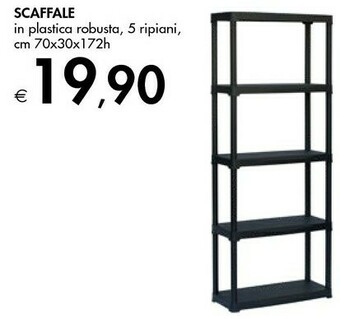 Bennet Scaffale In Plastica offerta
