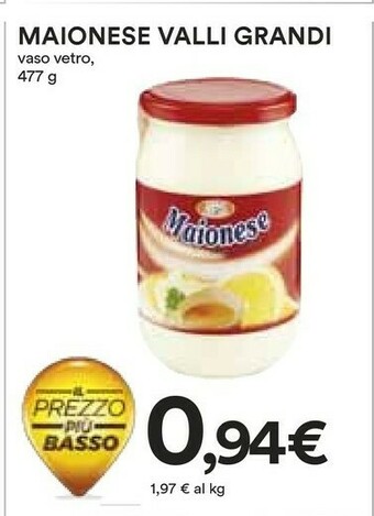 Coop Maionese offerta
