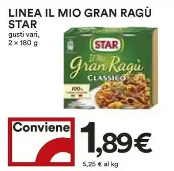 Coop Mio Ragù offerta