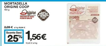 Coop Mortadella offerta
