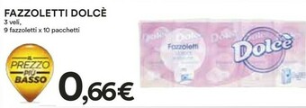 Coop Fazzoletti offerta