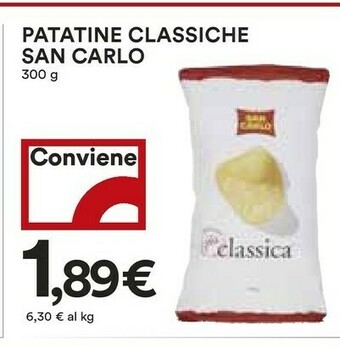 Coop San Carlo Patatine fritte offerta