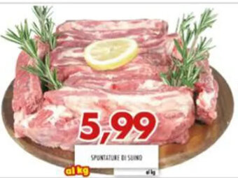 MA Supermercati SPUNTATURE DI SUINO offerta