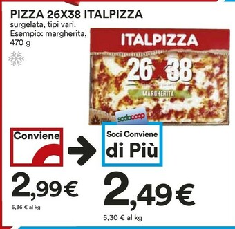 Coop Italpizza Pizza surgelata offerta