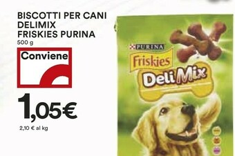 Coop Purina Biscoti Per Cani Delimix 500 G offerta