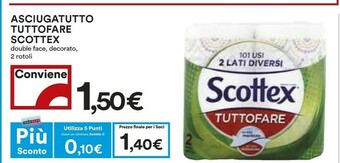 Coop Scottex Asciugatutto Tuttofare offerta
