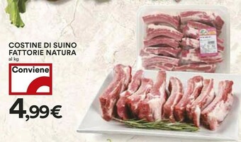 Coop Fattorie Natura Costine Di Suino offerta