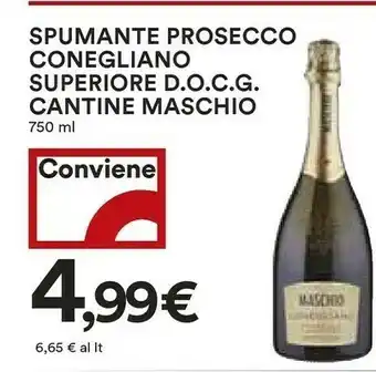 Coop Cantinè Prosecco offerta