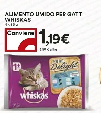 Coop Whiskas Cibo per gatti offerta