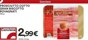 Coop Rovagnati Prosciutto cotto offerta