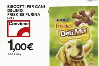 Coop Purina Biscoti Per Cani Delimix 500 G offerta