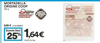 Coop Mortadella offerta