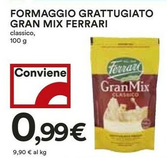 Coop Ferrari Formaggio offerta