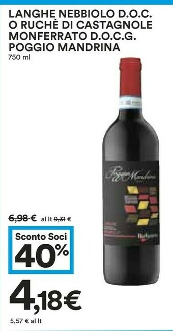 Coop Vino offerta