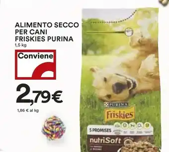 Coop Purina Alimento Secco Per Cani Friskies 1500 G offerta