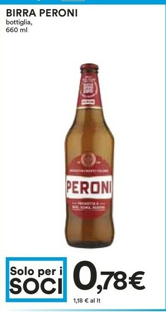 Coop Peroni Birra offerta