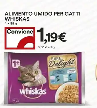 Coop Whiskas Alimento Umido Per Gatti 340 G offerta
