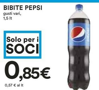 Coop Pepsi Bevande analcoliche offerta