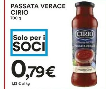 Coop Vera Passata di pomodoro offerta
