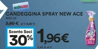 Coop Ace Candeggina offerta