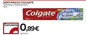 Coop Colgate 01.00153 Dentifricio Anticarie 75 Ml offerta