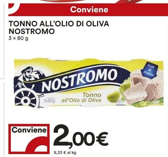 Coop Nostromo Tonno offerta