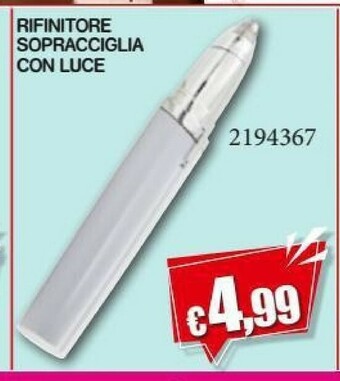 Rifinitore Sopracciglia Con Luce