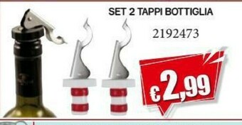 Set 2 Tappi Bottiglia