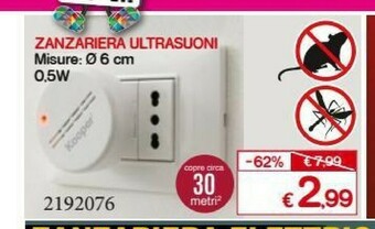 Satur Zanzariera Ultrasuoni offerta