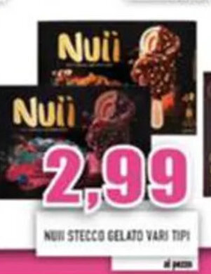 MA Supermercati NUI STECCO GELATO VARI TIPI offerta