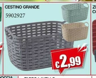 Satur Cestino Grande offerta