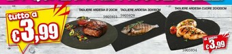 Satur Tagliere Ardesia Cuore 20x20cm offerta
