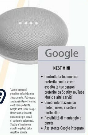 Unieuro Google Home offerta