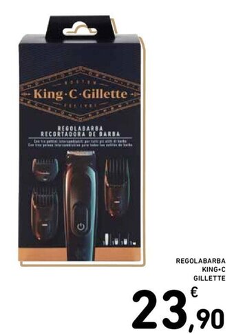Conad REGOLABARBA KING C GILLETTE offerta