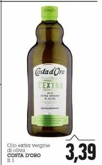 Emi Supermercati Costa d'Oro Olio Extra Vergine Di Oliva 1000 G(ml) offerta