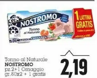 Emi Supermercati Nostromo Tonno Al Naturale offerta