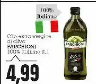 Emi Supermercati Farchioni Olio Extra Vergine Di Oliva 100% Italiano offerta