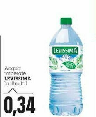 Emi Supermercati Levissima Acqua Minerale Naturale offerta