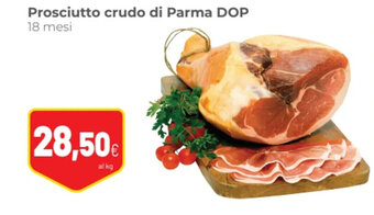 Coop Prosciutto crudo di Parma DOP 18 mesi offerta