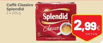 Coop Caffè Classico Splendid 2 x 225 g offerta