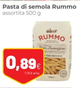 Coop Pasta di semola Rummo assortita 500 g offerta