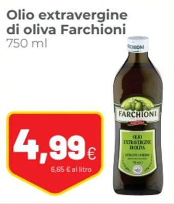 Coop Olio extravergine di oliva Farchioni 750 ml offerta