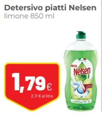 Coop Detersivo piatti Nelsen limone 850 ml offerta